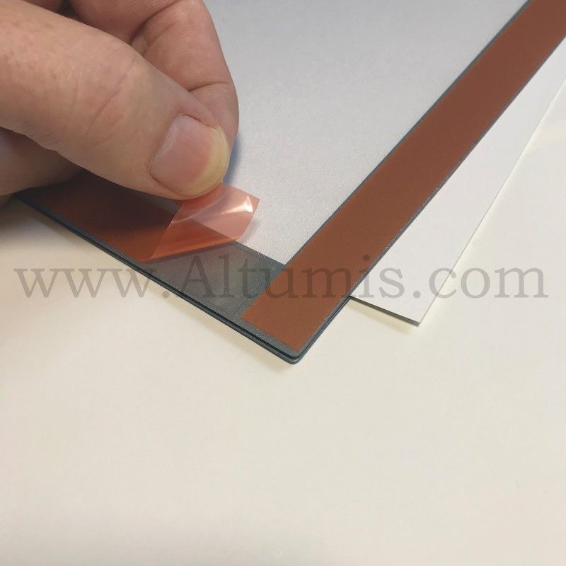 S11-a4-n - Cadre d'affichage magnétique vitrine double face Magnetis® - Formats : A6, A4, A3, 400x600, 500x700 et 600x800mm - Poids : 0.566 kg_2