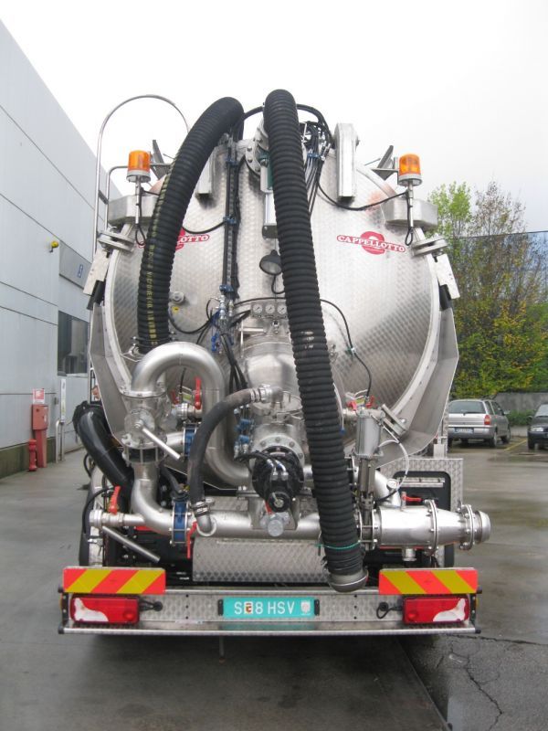 Cap Bora camions aspirateurs - Cappellotto - liquides et pulvérulents, débit 4500-9000 m3/h_2