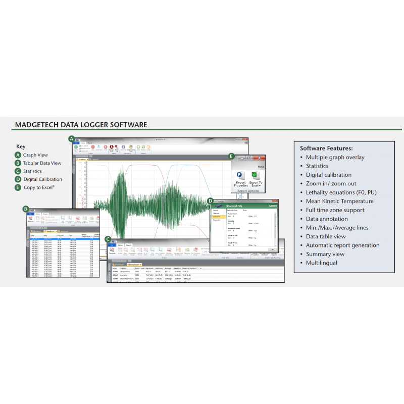 Enregistreur de choc, température, humidité et pression - UltraShock - compact et portable avec 4 000 000 mesures possibles_2