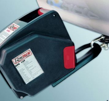 Treuil électrique PE12V Ribitech - Ribimex - 12V, poulie de mouflage et câble en acier torsadé_2