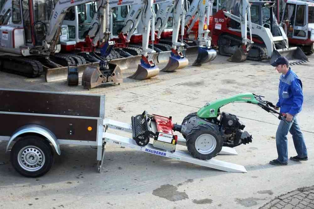 Rampes de chargement en aluminium PLUME - Mauderer Alutechnik GmbH - longueur 2,0 m - capacité 1 000 kg/paire_2