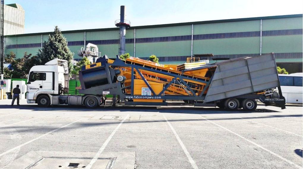 Turbomix-100 centrale à béton mobile - Fabo - capacité 100 m3/h - mélangeur de 2 m3_2