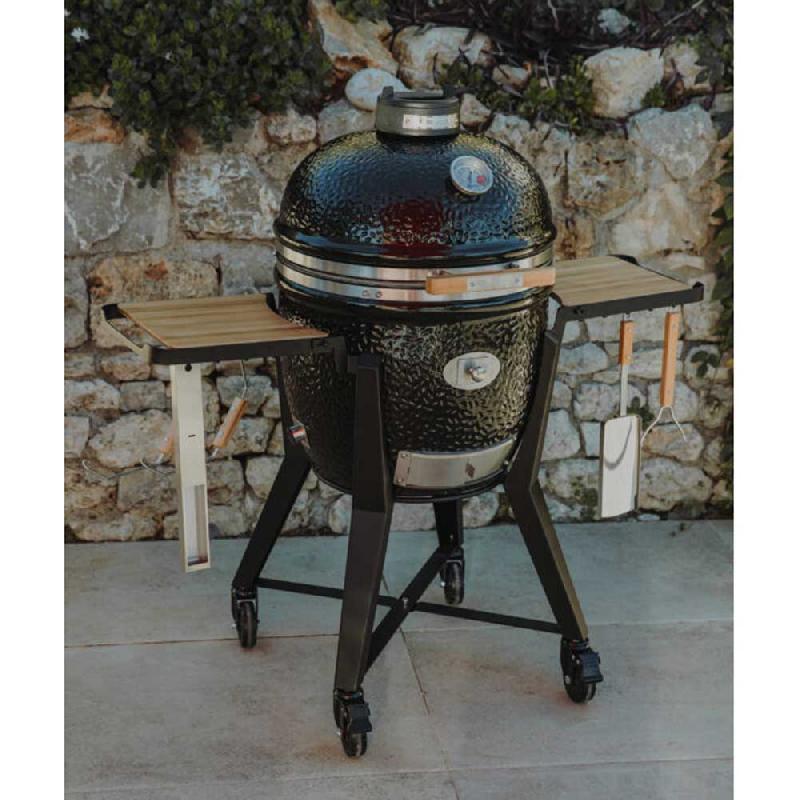 Barbecue Kamado Monolith TWO.55 noir avec chariot | Planet Outdoor_2