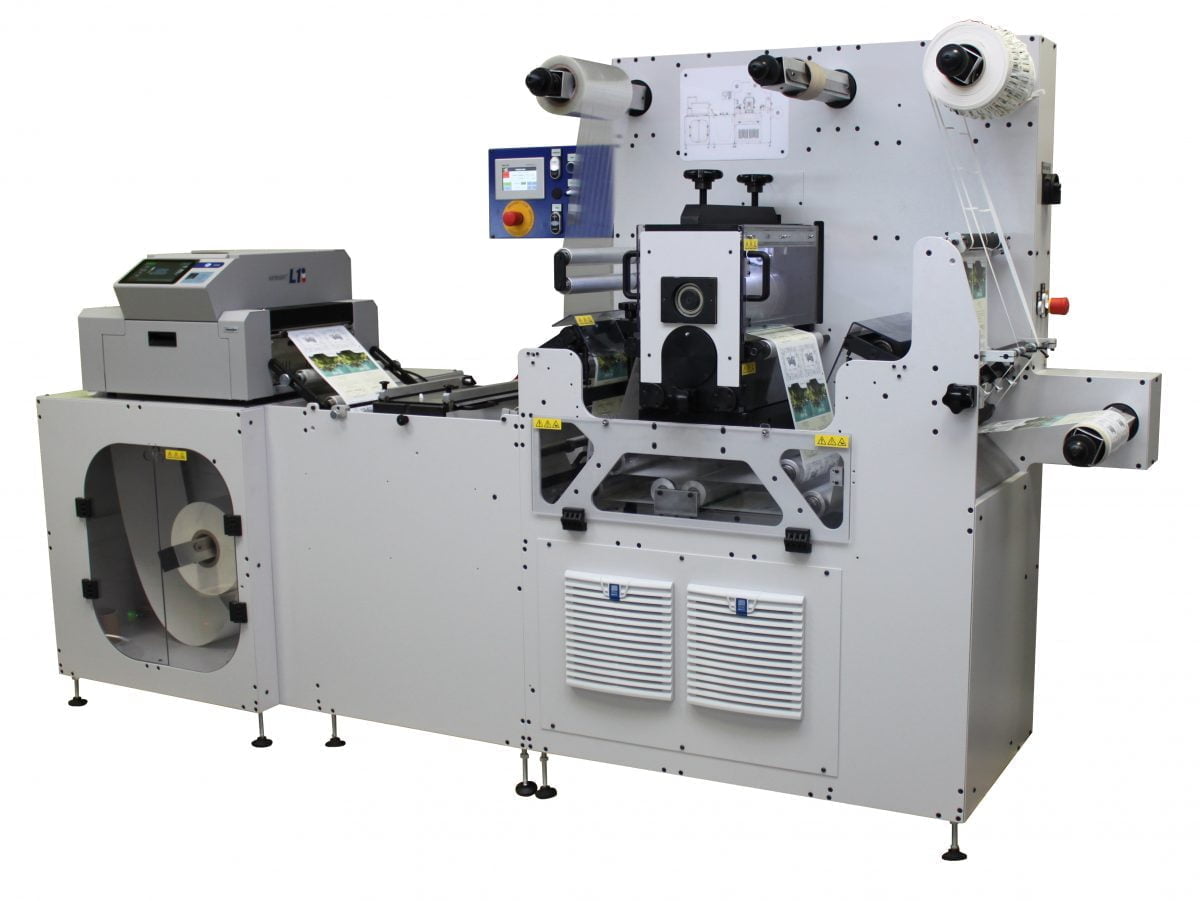 Système d'impression numérique et découpe semi rotative - Astro LF1_2