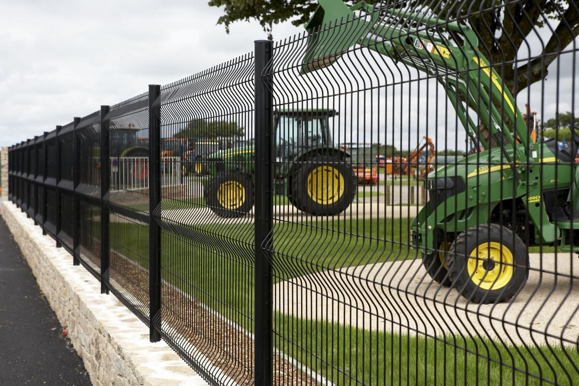 Clôture rigide AXIS® C avec maille de 200 x 55 mm