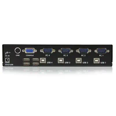 Commutateur KVM 4 Ports VGA USB, Montage en Rack - Switch KVM - 1920x1440_2