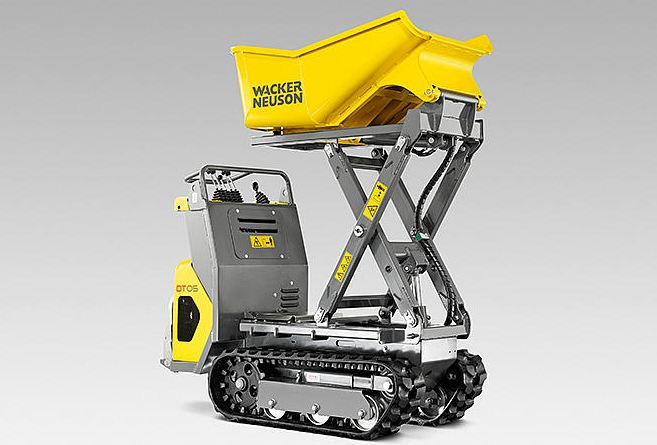 Dt 05 mini-dumper sur chenilles - wacker neuson - 500 kg_2