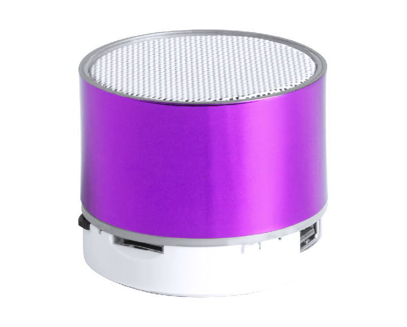 Enceinte Bluetooth - boîtier plastique - LED gravure lumineuse - mains libres, radio et micro SD_2