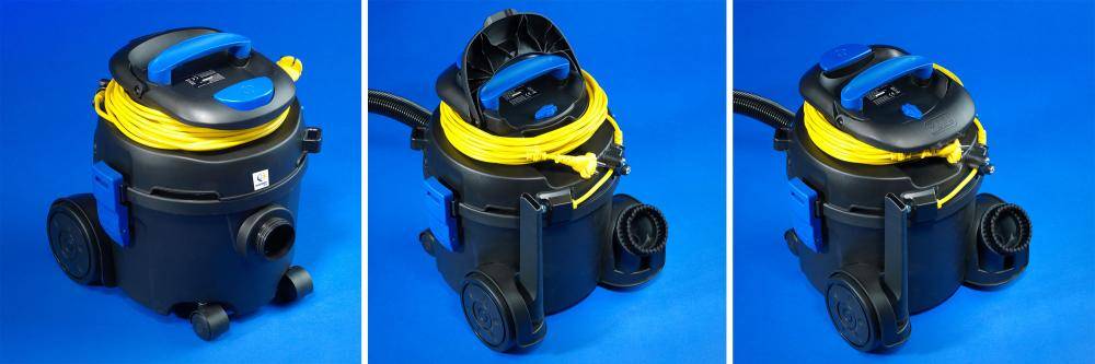 Aspirateur de poussières - DUSTEAM 12P - léger, ultra performant, sols durs et moquettes, filtre HEPA 13, 11.5L_2