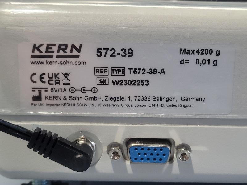 Balance de laboratoire KERN T572-39-A  4200g - 0.01g_2