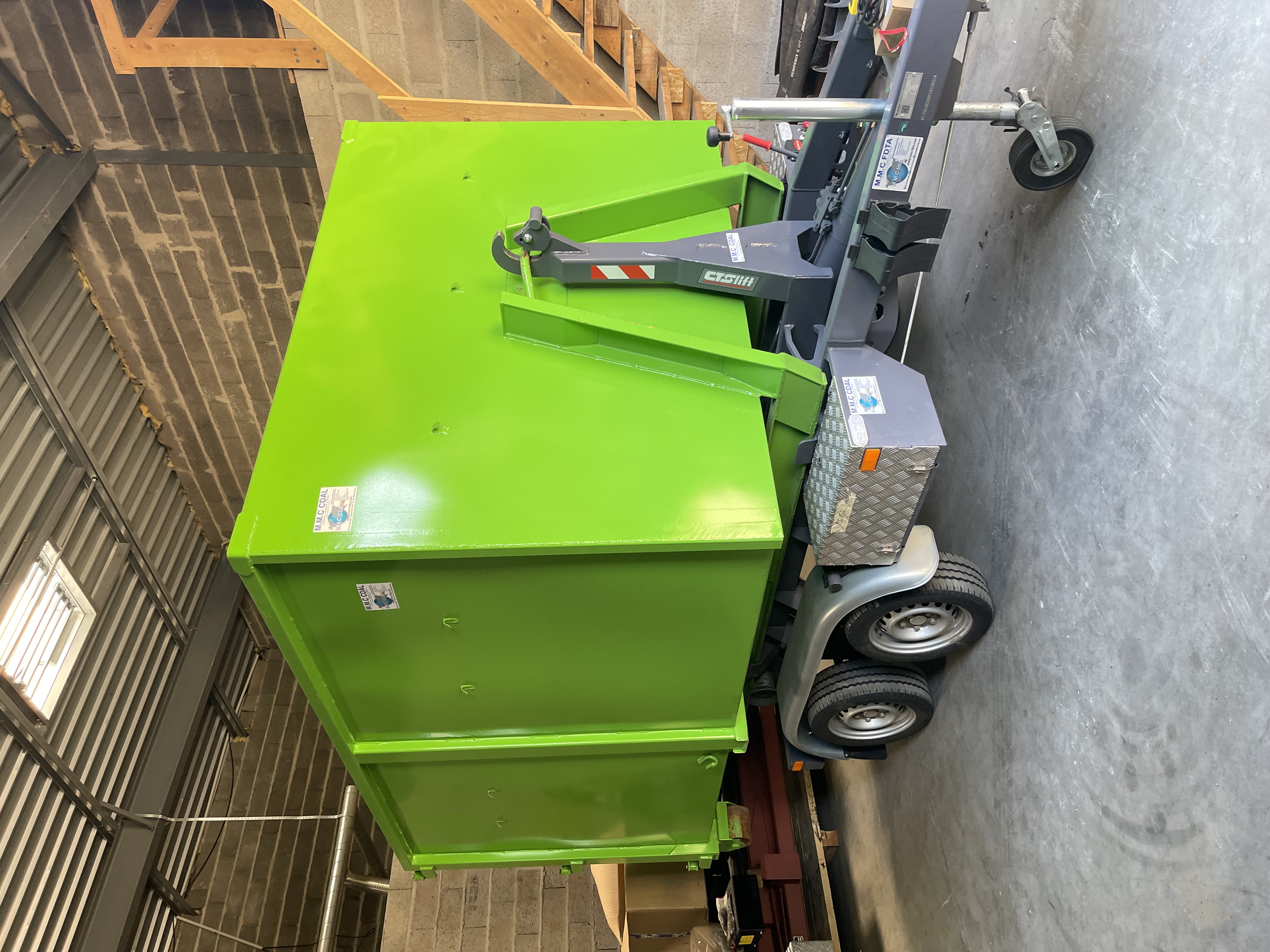 Benne ampliroll 3,5t - caisson ouvert 8,4m3 - modèle G 3.2 - finition personnalisable_2