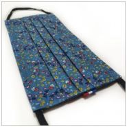 Mask3p-fleursmulticolors - masque barrière en tissu coton - 3 plis - lavable et réutilisable - fabriqué en France_2