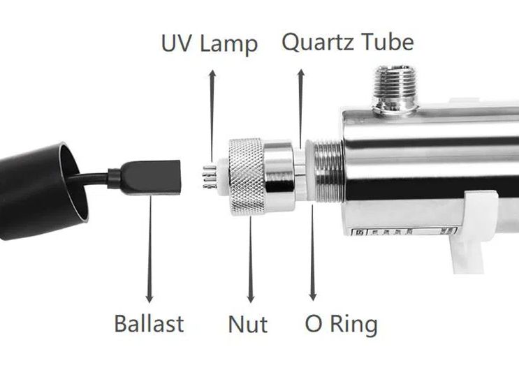 TDUV-55 - Stérilisateur UV d'eau - Jiaxing Tidro Lighting Co., Ltd. - Débit 12 GPM - Modèle compact 55W_2