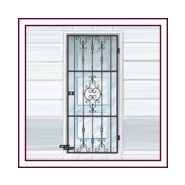 Grille de protection d'entrée - alu catalan - grille ouvrantes un et deux vantaux_2