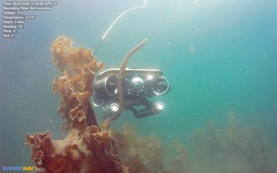 Oceanus hybrid mini - rov drones sous-marin marinenav - cadden - poids : 8 kg_2