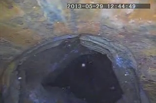 Caméra rotative et fisheye pour inspection de puits