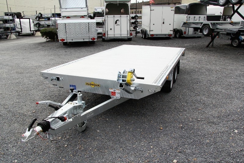 Remorque porte voiture Humbaur Universal 3500 - châssis galvanisé, plancher alu renforcé, 3500 kg PTC_2