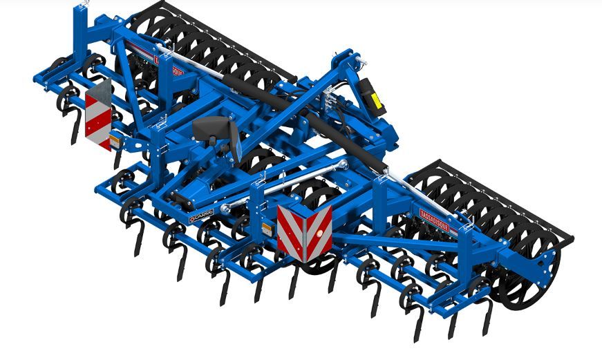 Tassadisque - rouleau tasseurs avant - carre - 1,50 à 5,00 m_2