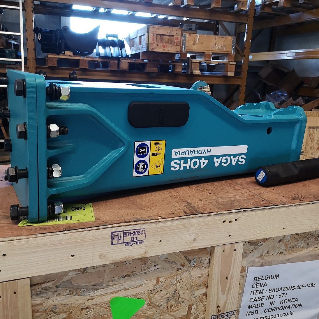 BRH MSB performant pour travaux sous-marins