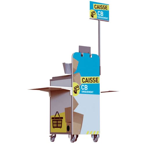 Comptoir de caisse enregistreuse mobile - personnalisable avec batterie 24/7 et support équipements_2
