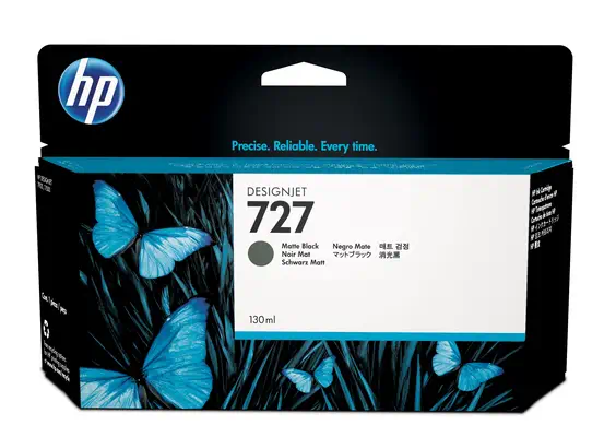 HP 727 cartouche d'encre DesignJet noire mate, 130 ml_2