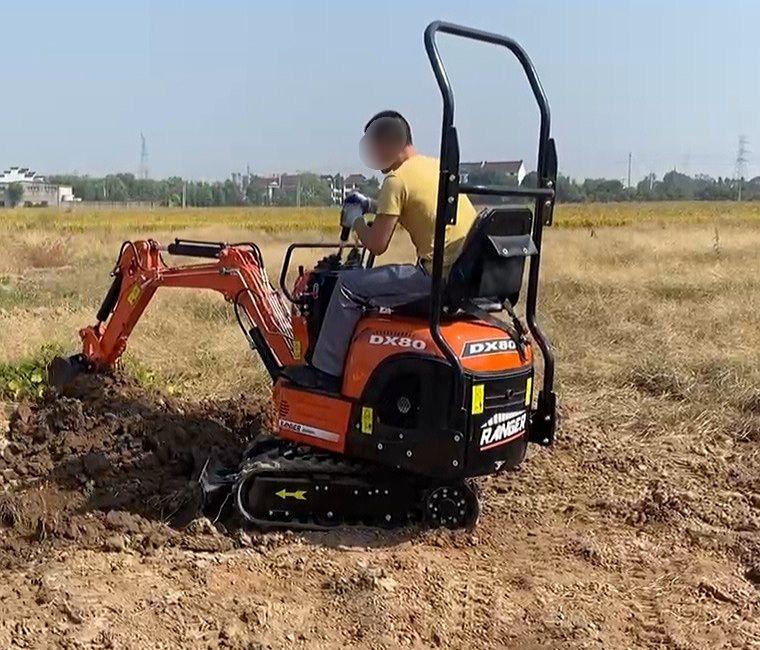 Mini-pelle avec garantie pièces 3 ans