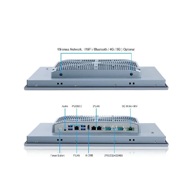 Panel PC industriel fanless 17.3