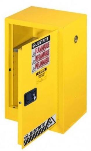 Armoire de sécurité pour produits inflammables - 15L à 340L - acier double paroi, fermeture automatique_2