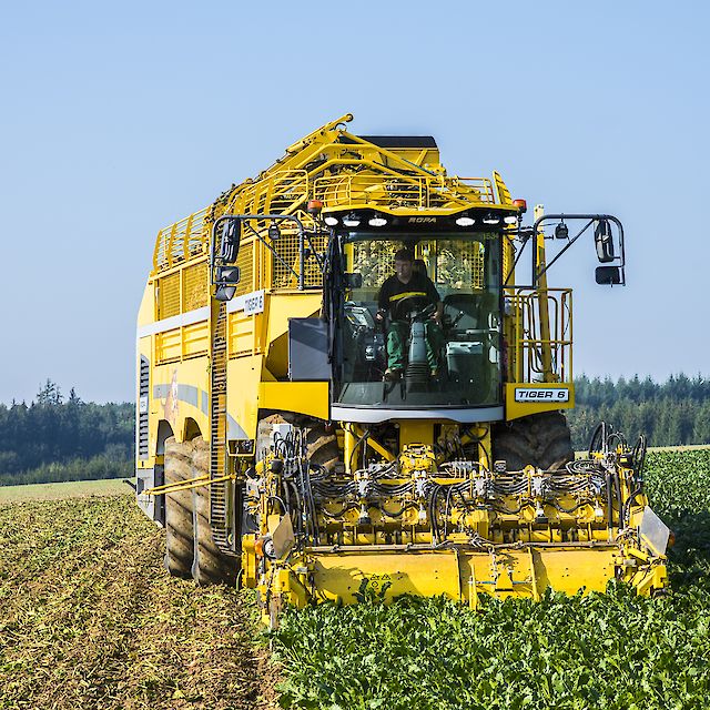 Arracheuse de betteraves Tiger 6 - ROPA France - Moteur 700 CV ou 768 CV - Respect du sol et performance accrue_0