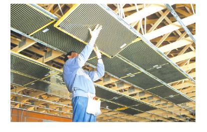 Plafond rayonnant plâtre dynapan_2