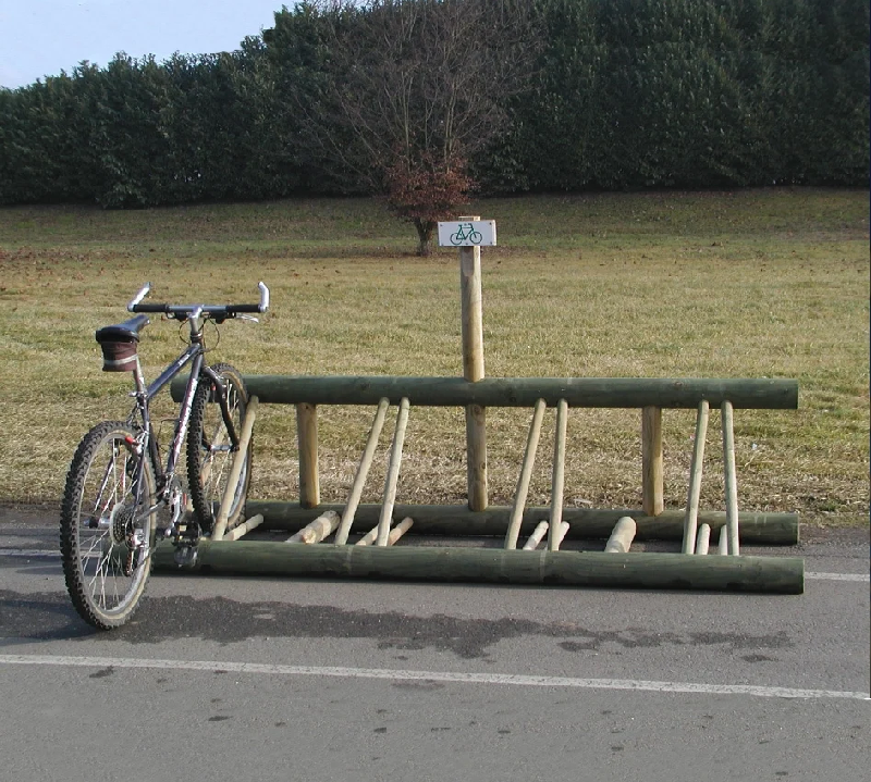 Rack à vélos en  bois EL PASO_2