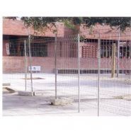 TM1 Eco - Grille de chantier - Panneau clôture mobile galvanisé, 2 tubes, mailles électro-soudées_2