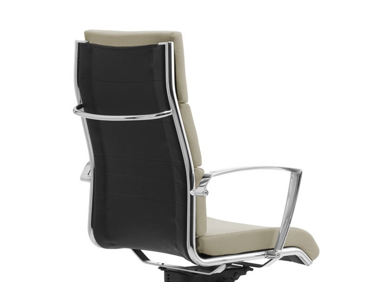 Fauteuil de direction rembourré haut de gamme - ORIGAMI CU - design classique et avant-gardiste_2