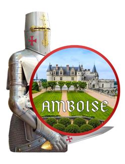 Magnet publicitaire personnalisé - Guerrier en MDF avec impression quadrichromie, fabriqué en France_2