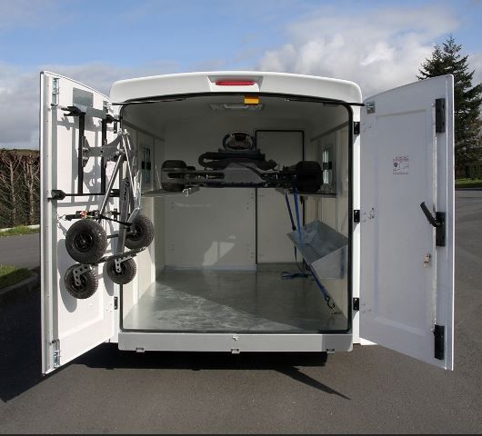 Fourgon Centaure 4900 avec double essieux AL-KO freinés