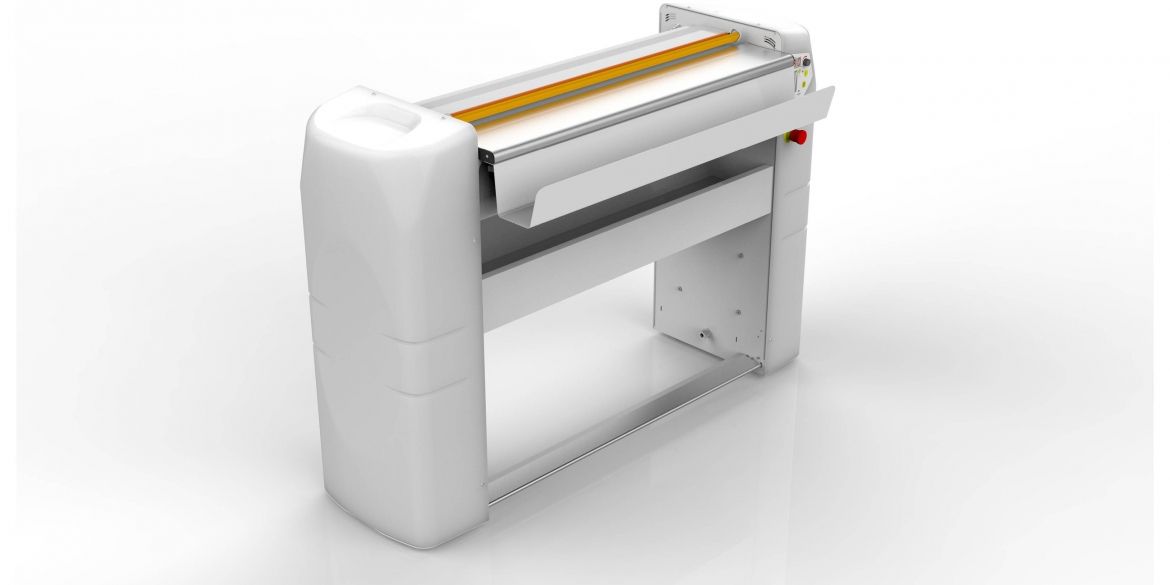 E100.25 - Repasseuse électrique GMP - rouleau 1000 x Ø250 mm - production horaire 25 kg_2