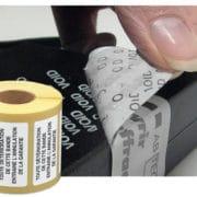 Étiquettes de sécurité VOID holographiques - anti-falsification et ouverture frauduleuse_2