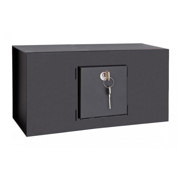 Coffre-fort encastrable Grid - Arregui avec serrure à clé double panneton et grille dissimulante_2