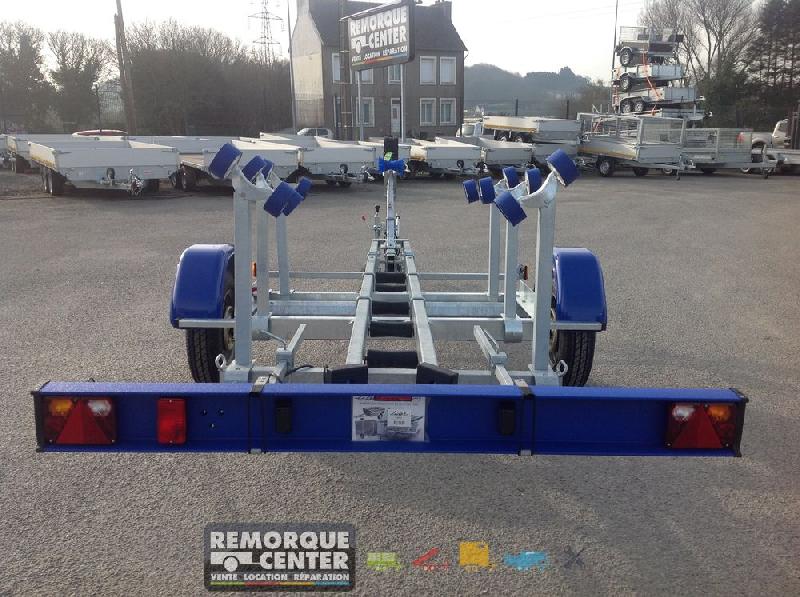 Remorque cassante Sun Way SW845CO12 - Corsaire - PTAC 1300 kg - 1 essieu - Saris Fourgon DV135_2