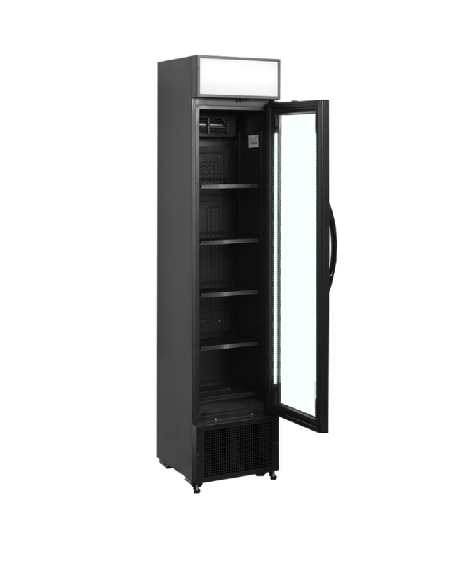 Vitrine réfrigérée verticale 1 porte AURA - 114L - 435x505mm - 2013mm - froid positif ventilé_2