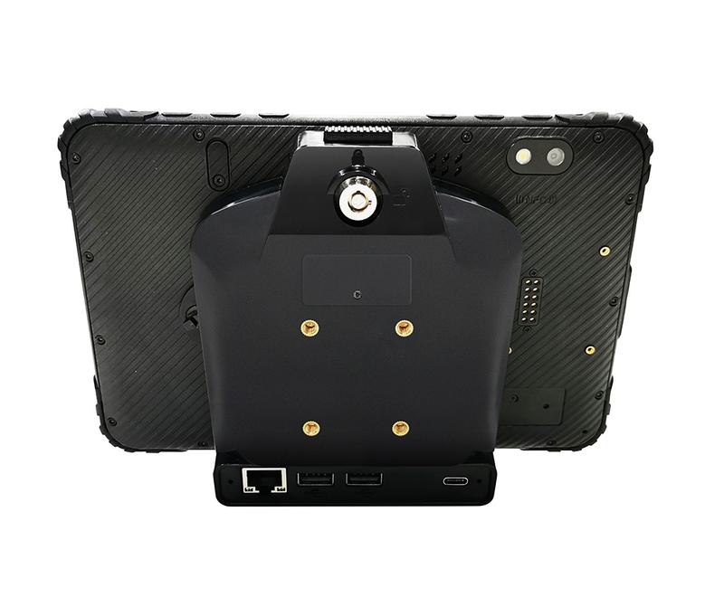 PaceBlade MDT-801MAX Android 14 - 8''/4G/WiFi/BT/CAM/GPS - cradle RJ45 Ethernet et ports USB_2