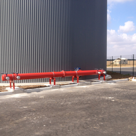 Cuve pompier Blue Tank pour stockage d'eau anti-incendie