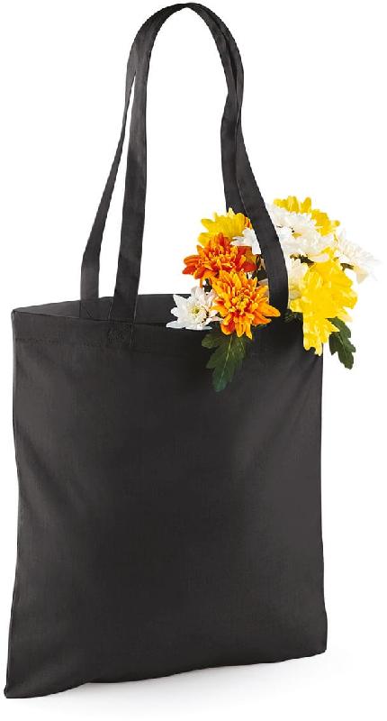 Sac shopping à anses longues - 100% coton - Réf: W101 - Marque Westford Mill - 140 g/m²_2