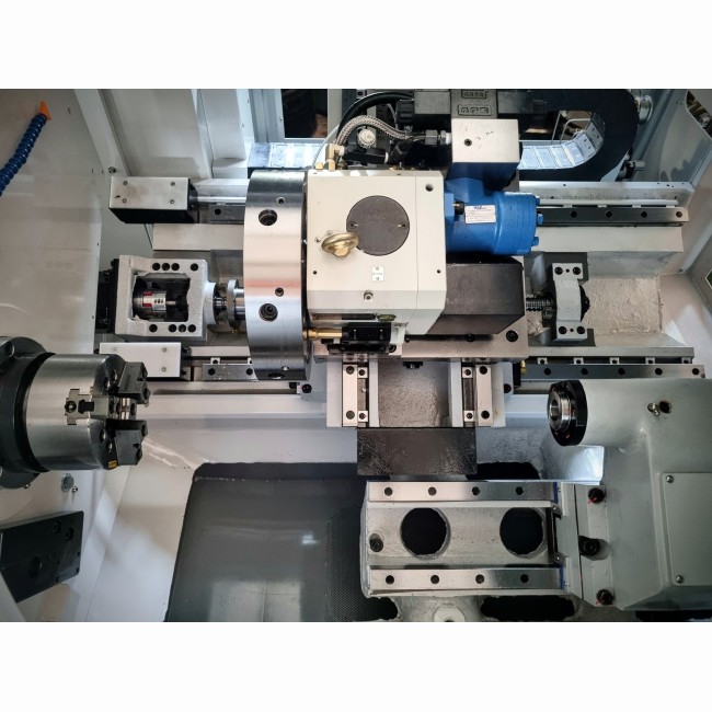 Tour CNC à banc incliné - bi-broche MICROCUT LD - Usinage multifonctions et automatisation_2