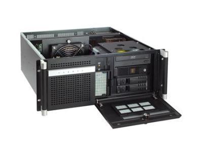 Châssis rackable 4U silencieux - 2 plateaux de disques durs SATA remplaçables à chaud - Référence: ACP-4320MB-50C - Compatible ATX et PICMG_2