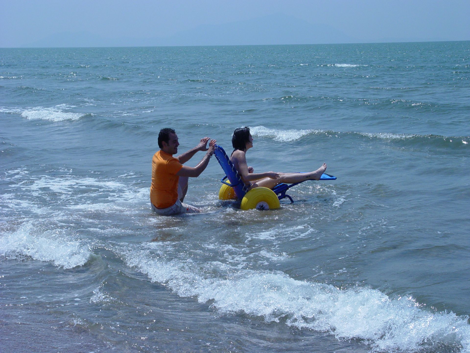 Équipement de baignade adapté aux personnes handicapées