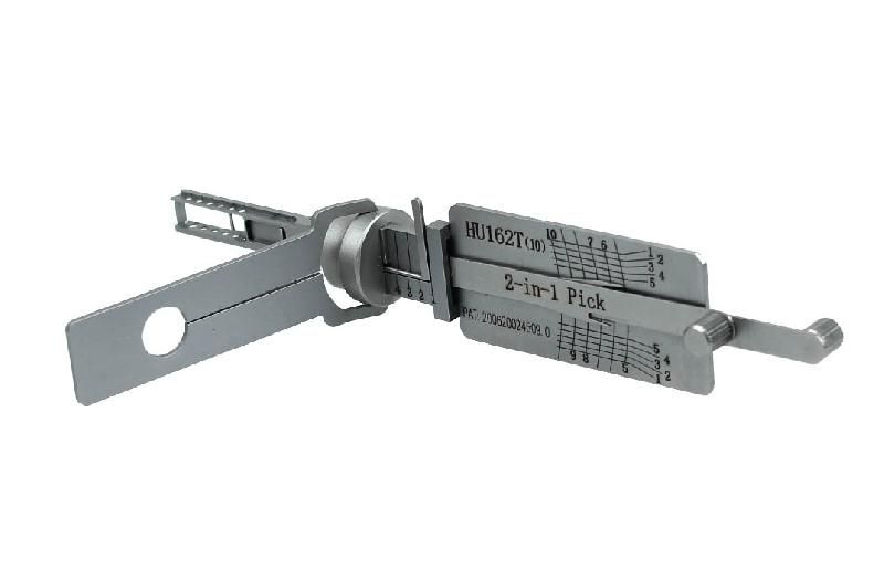 Lishi HU162T (10 cut) V3 - Crocheteur et décodeur 2-en-1 pour serrures automobiles Volkswagen, Seat, Skoda, Audi_2