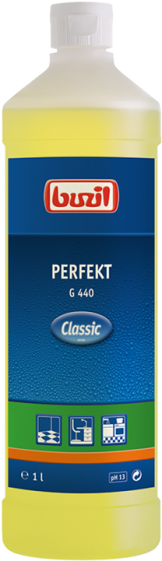 Perfekt g440 nettoyant intensif peu moussant nettoyage haute pression buzil flacon de 1l_2