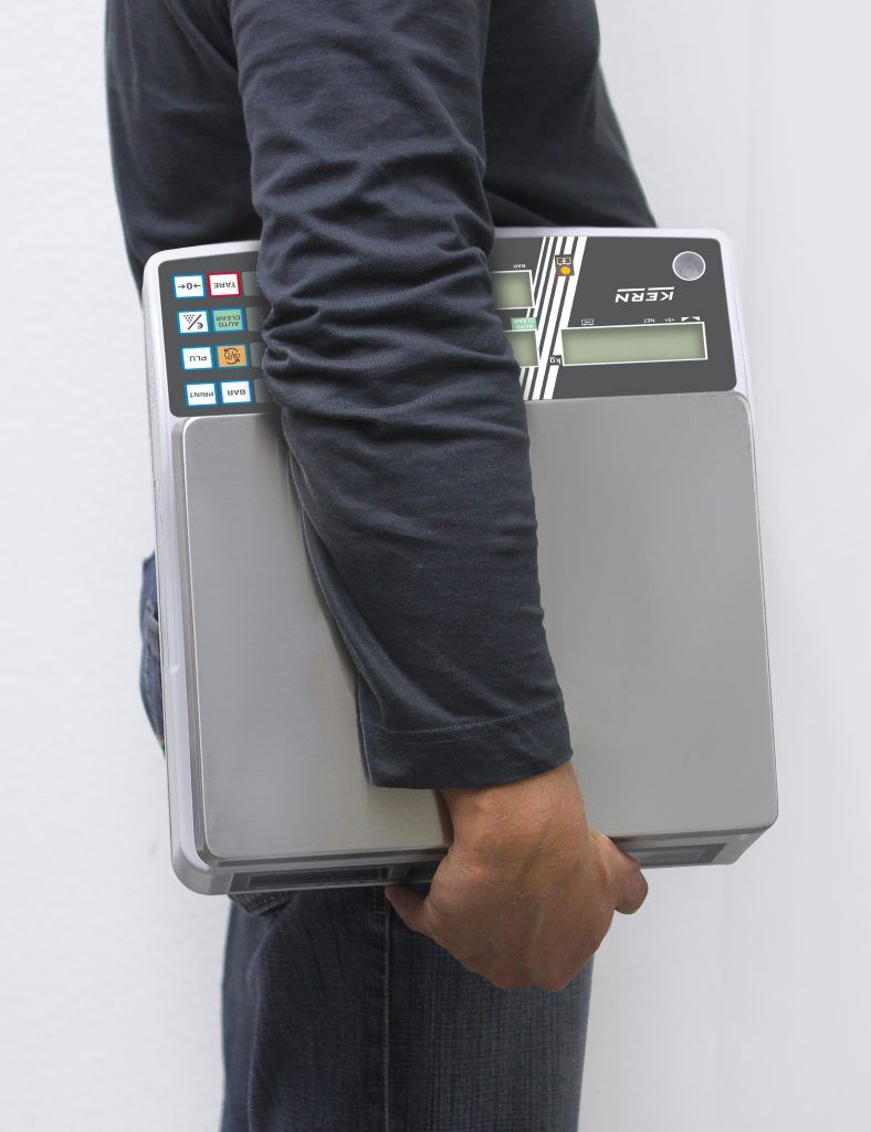 Balance commerciale poids-prix Kern RPB-6KD1DHM - 6kg - autonome et homologuée pour transactions commerciales_2
