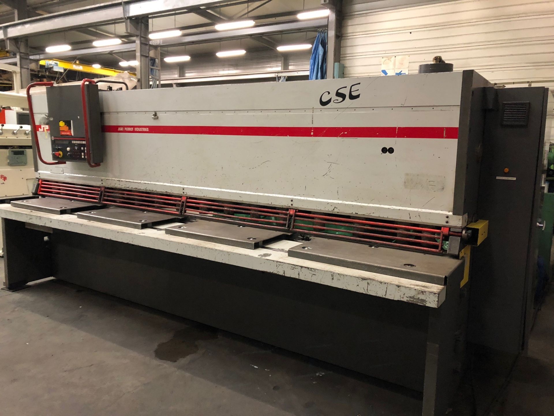 Cisaille guillotine industrielle PERROT 4000x10 - réf 3000 - CN programmable_0